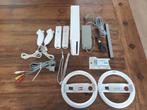 Nintendo Wii incl 20 spellen 2 controllers nunchucks sturen, Ophalen of Verzenden, Zo goed als nieuw, Met 2 controllers