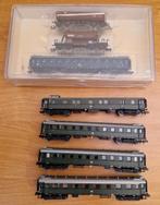 n spoor TRIX 15142 DB peronen wagons en goederen wagons, Hobby en Vrije tijd, Modeltreinen | N-Spoor, Gelijkstroom, Trix, Ophalen of Verzenden