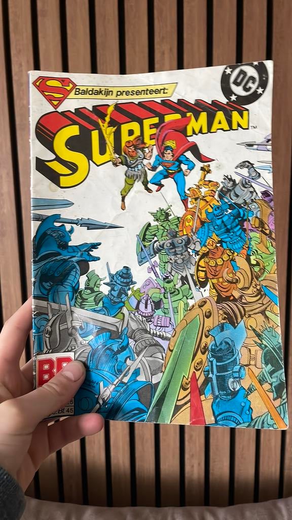Superman, Eén comic, Ophalen of Verzenden, Zo goed als nieuw, Europa