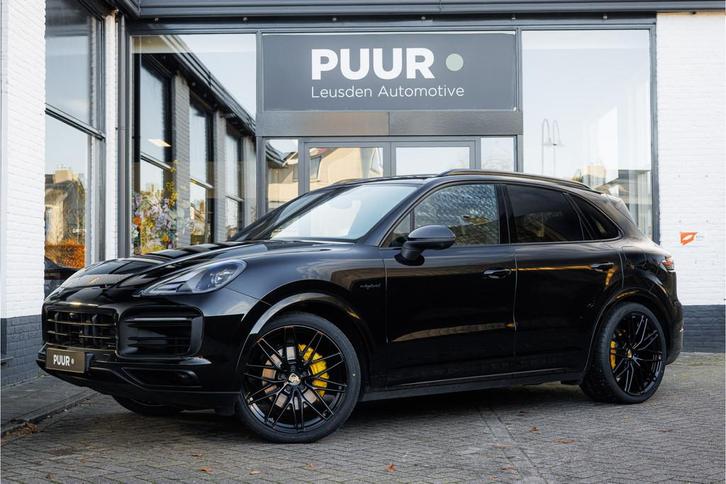 Porsche Cayenne 3.0 E-Hybrid Platinum Edition Pano - 18 weg-, Auto's, Porsche, Bedrijf, Te koop, Cayenne, 360° camera, 4x4, ABS