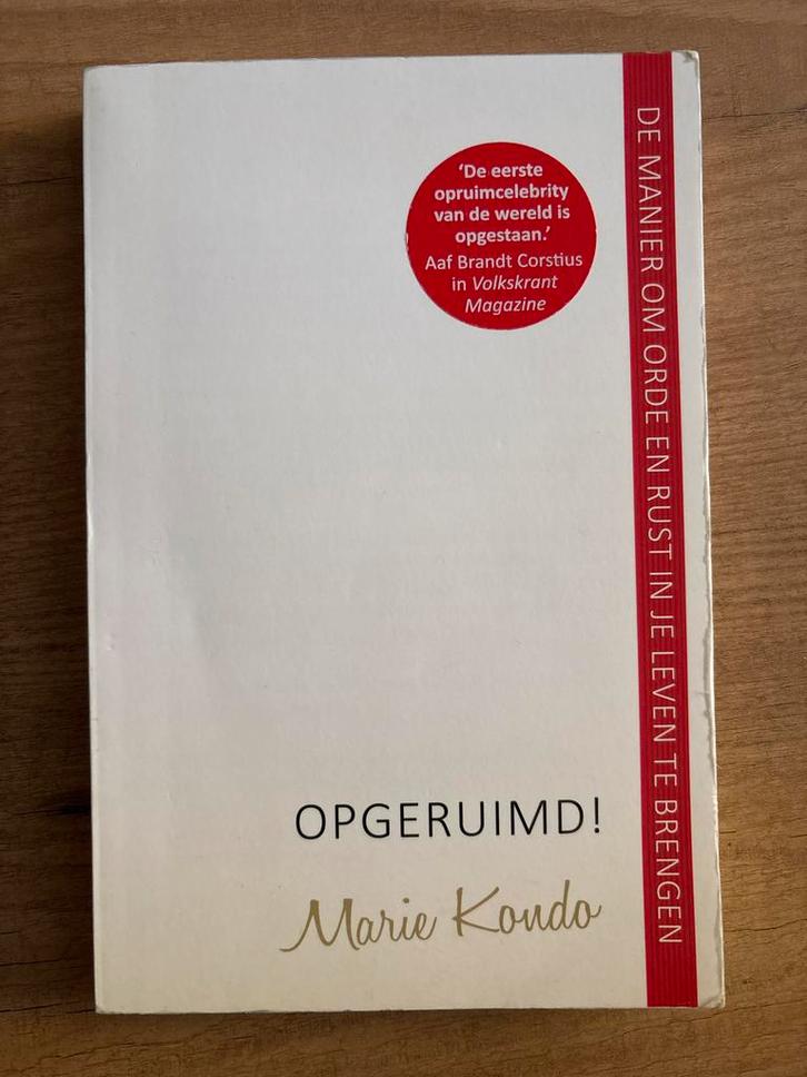 Marie Kondo - Opgeruimd!, Boeken, Psychologie, Gelezen, Ophalen of Verzenden
