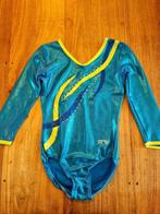 Aqua blauw turnpakje maat 152, Gebruikt, Blauw, Ophalen of Verzenden, Turnpak(je)