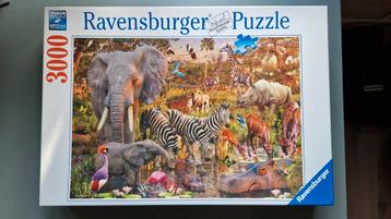 Puzzel 3000 stukjes Ravensburger beschikbaar voor biedingen