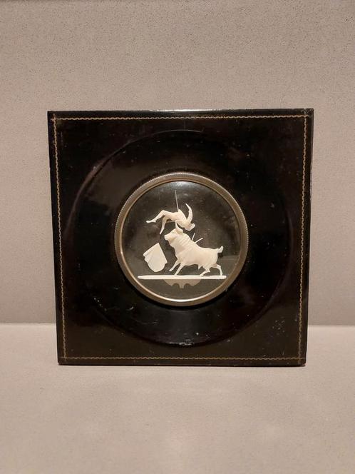 Benen Stierengevecht Tafereel - Philips 1965, Antiek en Kunst, Antiek | Overige Antiek, Ophalen of Verzenden