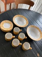 Okergeel servies Habitat, Antiek en Kunst, Ophalen