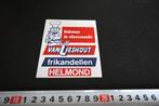 stickers Helmond van Lieshout frikandellen vleessnacks, Ophalen, Zo goed als nieuw