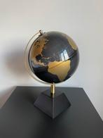 Wereldbol zwart/goud, Ophalen, Zo goed als nieuw
