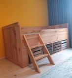 Kajuitbed, Ophalen, Hoogslaper