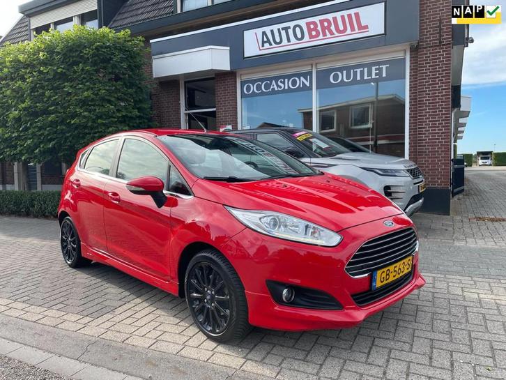 Ford Fiesta 1.0 EcoBoost Titanium Aut.|Navi|Camera|NL-Auto|1, Auto's, Ford, Bedrijf, Te koop, Fiësta, ABS, Achteruitrijcamera