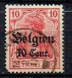 Duitse Rijk Belgie 1942 Opdruk, Verzenden, Gestempeld, Overige thema's