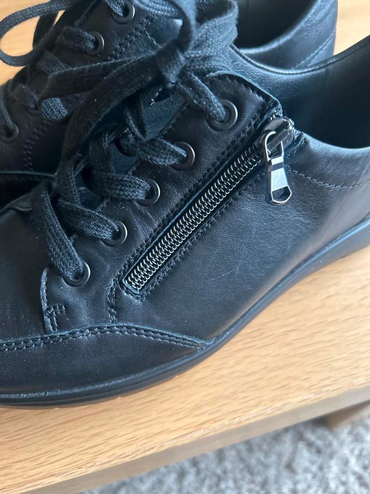 Nieuwe Vamos leren schoenen, maat 39, wijdte K, Kleding | Dames, Schoenen, Nieuw, Sneakers of Gympen, Zwart, Ophalen of Verzenden