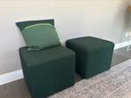 2 prachtige poefen met bijpassend kussen Fest, Ophalen, Minder dan 50 cm, Vierkant, Minder dan 50 cm