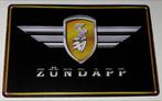 ZUNDAPP : Metalen Bord Logo Zundapp Brommer, Verzenden, Nieuw, Reclamebord