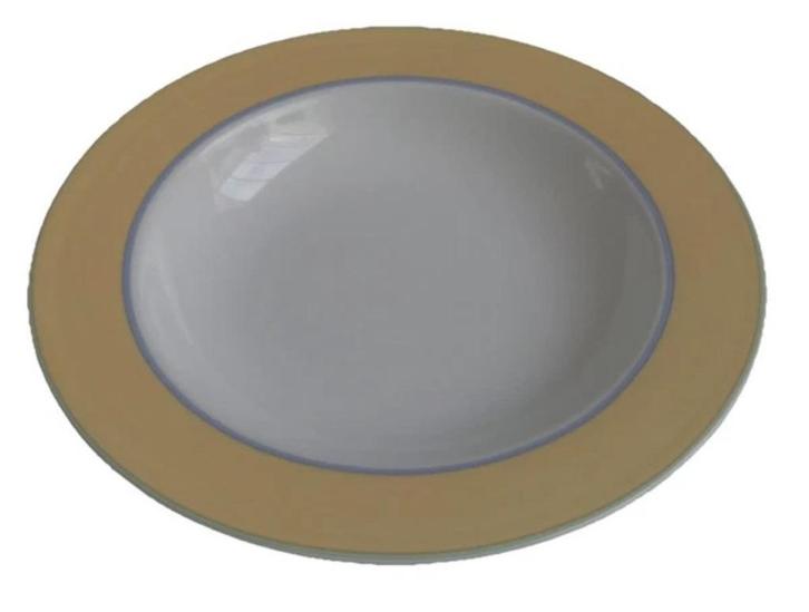 Arzberg 8900 soepbord diep 22,5cm Europe wit servies retro, Huis en Inrichting, Keuken | Servies, Zo goed als nieuw, Overige stijlen