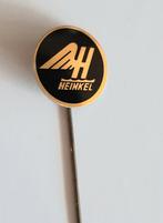 Speldje van blik, HEINKEL scooter logo jaren vijftig-zestig, Verzenden, Gebruikt