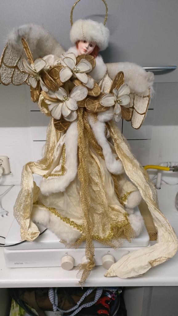 Grote KERSTENGEL met verlichting, Diversen, Kerst, Zo goed als nieuw, Ophalen of Verzenden