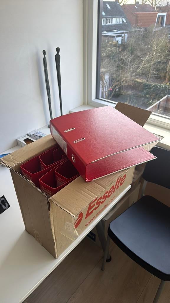 8x multomap Esselte NIEUW A4/75mm, Ophalen