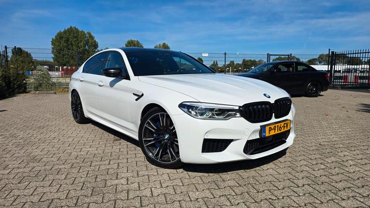 BMW 5-Serie M5 Competition 625pk Aut. 2018 Wit, Auto's, BMW, Particulier, 5-Serie, Benzine, Sedan, Automaat, Geïmporteerd, Wit