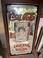 Coca cola spiegel, Verzamelen, Ophalen, 1960 tot 1980, Gebruikt, Prent