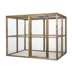 Houten konijnenren | Duurzaam en A-kwaliteit gaas, Ophalen of Verzenden, Nieuw