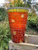 Glazen Mozaïek Kaarsenhouder 🕯️, Huis en Inrichting, Woonaccessoires | Kandelaars en Kaarsen, Overige materialen, Nieuw, Ophalen of Verzenden