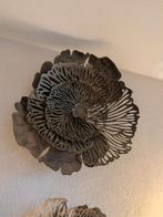 Metalen Wanddecoratie Bloem, Huis en Inrichting, Woonaccessoires | Wanddecoraties, Ophalen of Verzenden, Zo goed als nieuw