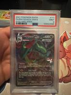 Rayquaza Stamped VMAX PSA 9 - Evolving Skies, Ophalen of Verzenden, Zo goed als nieuw