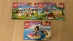 Lego Friends 41089, 41302 en 41000, Ophalen of Verzenden, Complete set, Lego