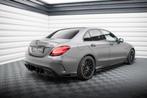 Race Voorlip sideskirt diffuser Mercedes AMG C63 W205 18-21, Auto diversen, Tuning en Styling, Ophalen of Verzenden