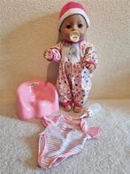 Baby Born Pop met alle Spulletjes die op de foto staan., Kinderen en Baby's, Ophalen of Verzenden, Gebruikt, Babypop