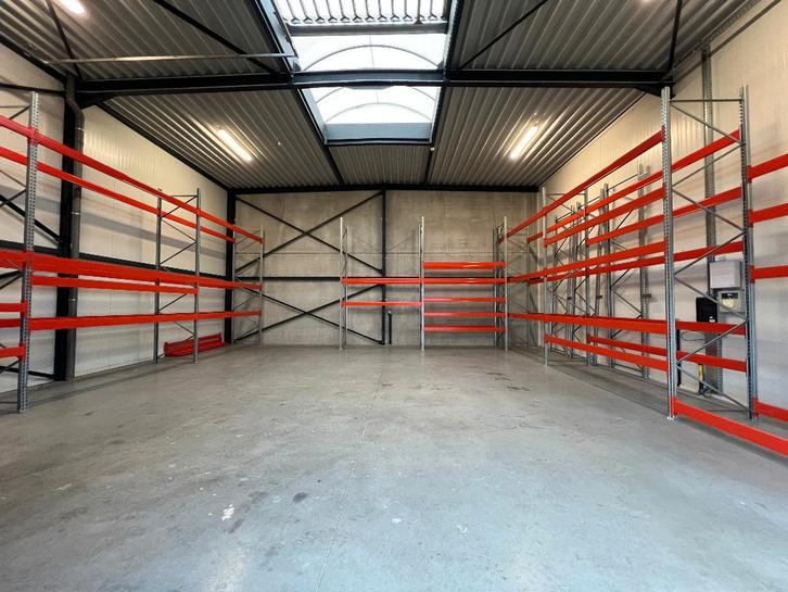 Almasy palletstelling: 14x staander + 68x ligger, Huis en Inrichting, Kasten | Stellingkasten, Gebruikt, Ophalen