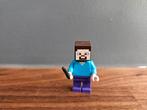 Lego Minecraft Steve minifiguur, Kinderen en Baby's, Speelgoed | Duplo en Lego, Ophalen of Verzenden, Zo goed als nieuw