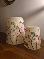 Vintage IKEA Alfhild Fägel Lampenkappen, Gebruikt, Ophalen of Verzenden, Beige, Minder dan 25 cm