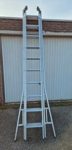 te koop dirks ladder 3x10treden zo goed als nieuw, Doe-het-zelf en Verbouw, Ladders en Trappen, Ophalen, Zo goed als nieuw, Ladder