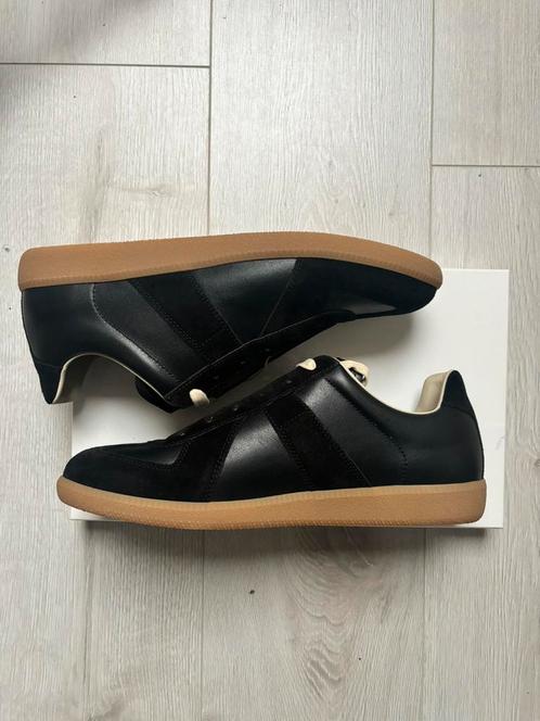 Maison Margiela Replica leren Sneaker | Maat 43, Kleding | Heren, Schoenen, Nieuw, Sneakers of Gympen, Zwart, Ophalen of Verzenden