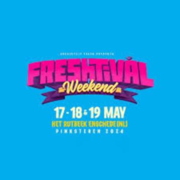2 tickets voor Freshtival ! (zaterdag 18 & zondag 19 mei) 