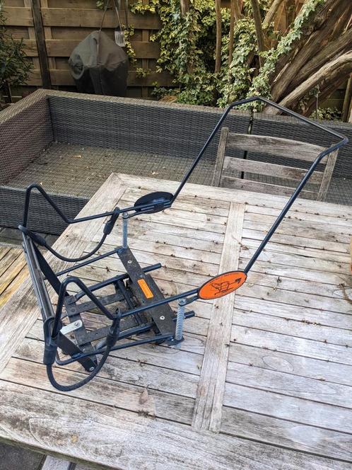Steco Baby Mee maxi cosi drager bakfiets, Fietsen en Brommers, Fietsaccessoires | Aanhangers en Karren, Gebruikt, Kinderkar, Minder dan 20 kg