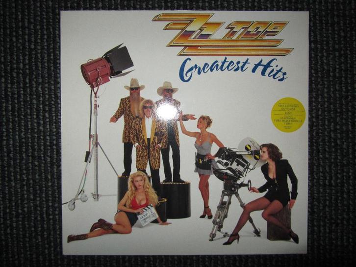 LP ZZ Top - Greatest Hits vinyl 1992 bluesrock rock hardrock, Cd's en Dvd's, Vinyl | Hardrock en Metal, Gebruikt, Ophalen of Verzenden