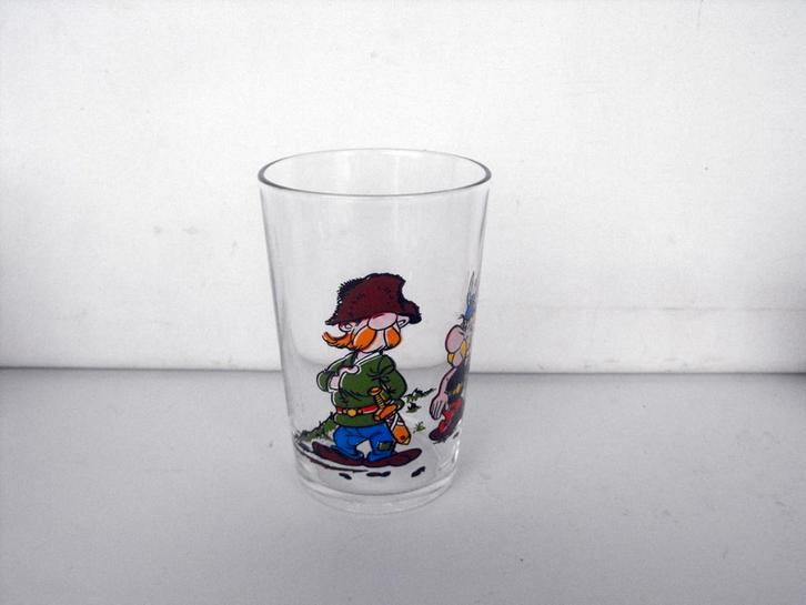 Asterix en Obelix glas met strijder van de groep, Verzamelen, Stripfiguren, Zo goed als nieuw, Gebruiksvoorwerp, Asterix en Obelix