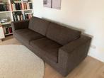 Bruine stoffen 3-zitsbank van het merk Topform., Huis en Inrichting, Banken | Sofa's en Chaises Longues, Driepersoons, 75 tot 100 cm
