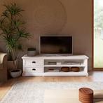 Maison du Monde Newport TV meubel - 144cm, Ophalen, 100 tot 150 cm, Zo goed als nieuw, Baroque