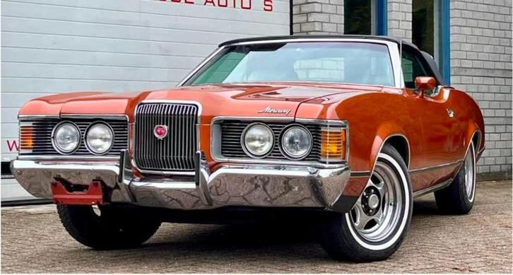 1971 mercury cougar xr7 convertible, Auto's, Mercury, Particulier, Overige modellen, Benzine, Cabriolet, Handgeschakeld, Geïmporteerd