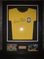 Gesigneerd ingelijst shirt Pelé wk 1970 (COA), Verzamelen, Sportartikelen en Voetbal, Ophalen of Verzenden, Zo goed als nieuw