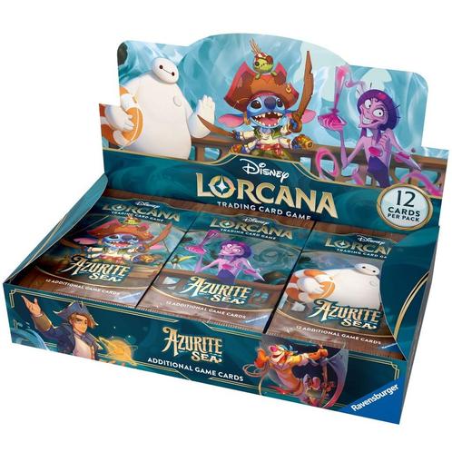 Disney Lorcana TCG – Azurite Sea Booster Display Engels, Hobby en Vrije tijd, Verzamelkaartspellen | Overige, Nieuw, Boosterbox