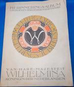 Herinneringsalbum 40 jarig jubileum Wilhelmina 1948, Verzamelen, Koninklijk Huis en Royalty, Nederland, Tijdschrift of Boek, Gebruikt