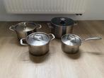 Pannenset, Ophalen, Inductieplaat, Pannenset, Zo goed als nieuw