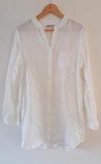 Mooie roomwitte REPEAT tuniek/overhemdblouse maat M, Kleding | Dames, Blouses en Tunieken, Ophalen of Verzenden, Zo goed als nieuw