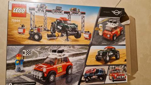 LEGO Speed Champions 75894 - Mini Cooper Rally & Buggy, Kinderen en Baby's, Speelgoed | Duplo en Lego, Zo goed als nieuw, Lego
