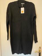 Nieuwe! Prachtig Stoere zwart gebreid jurk kaartje er aan!, Zwart, Maat 42/44 (L), Nieuw, Ophalen of Verzenden