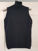 @ Zwarte mouwloze coltrui maat s, Kleding | Dames, Tops, Zwart, Ophalen of Verzenden, Zo goed als nieuw, Maat 36 (S)